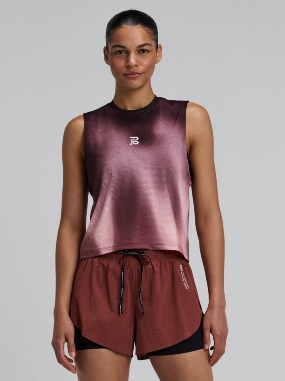 Bandit Women's Micromesh™ Run Tank - Flow State Mahogany Multi